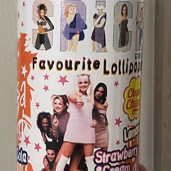 1997 Spice Girl Chupa Chups Lollipops Tin Canister Empty 2 different tins - Picture 7 of 9